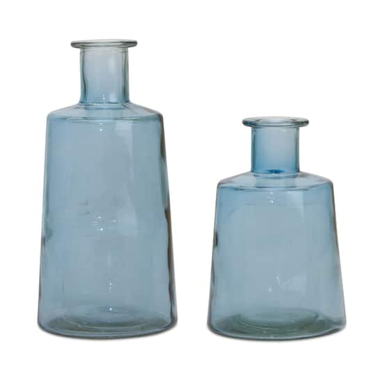 Glass Bottle Vase Set